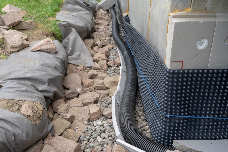 French Drain Installation